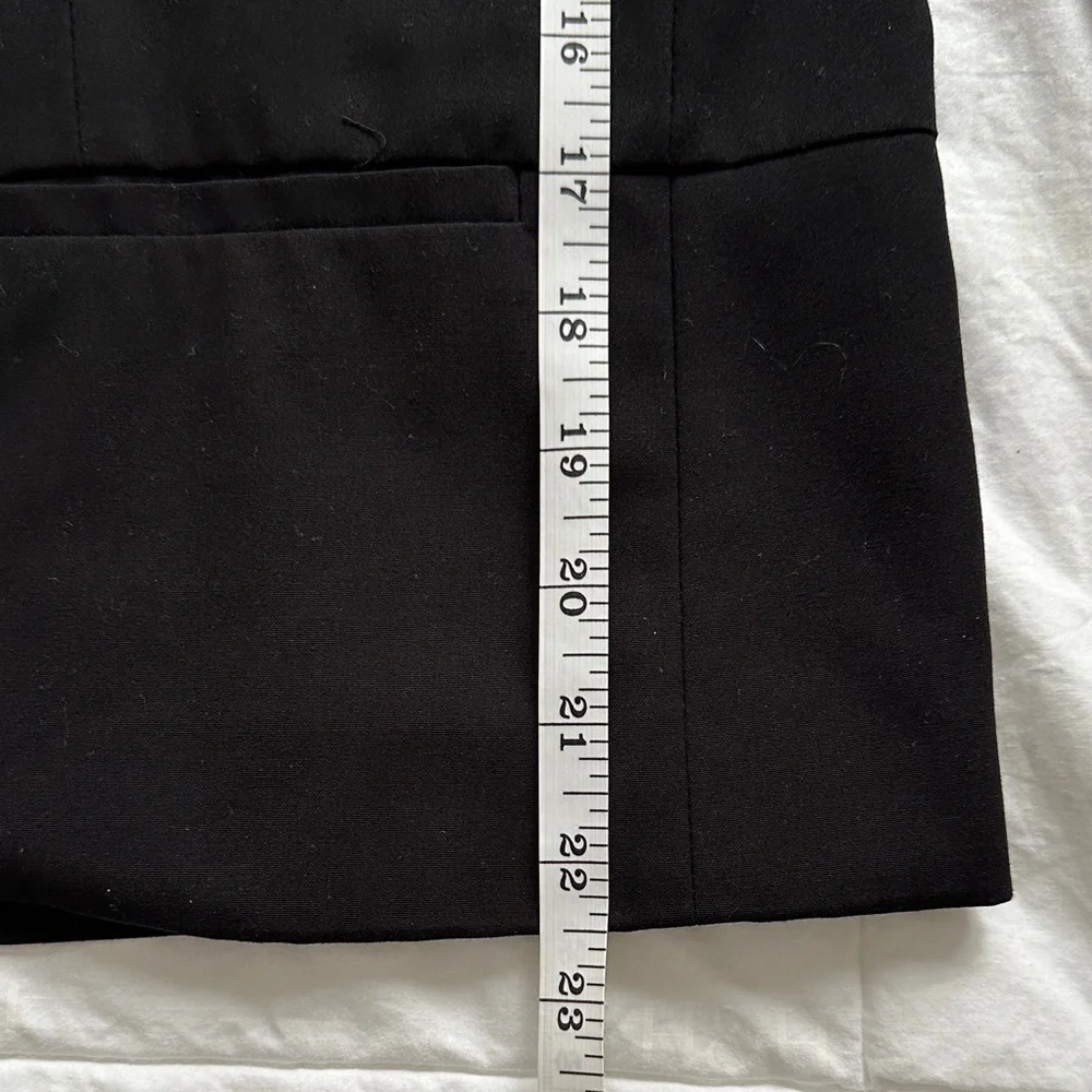 Topshop Black Tailored Blazer with Pale Pink Lining - Picture 8 of 9